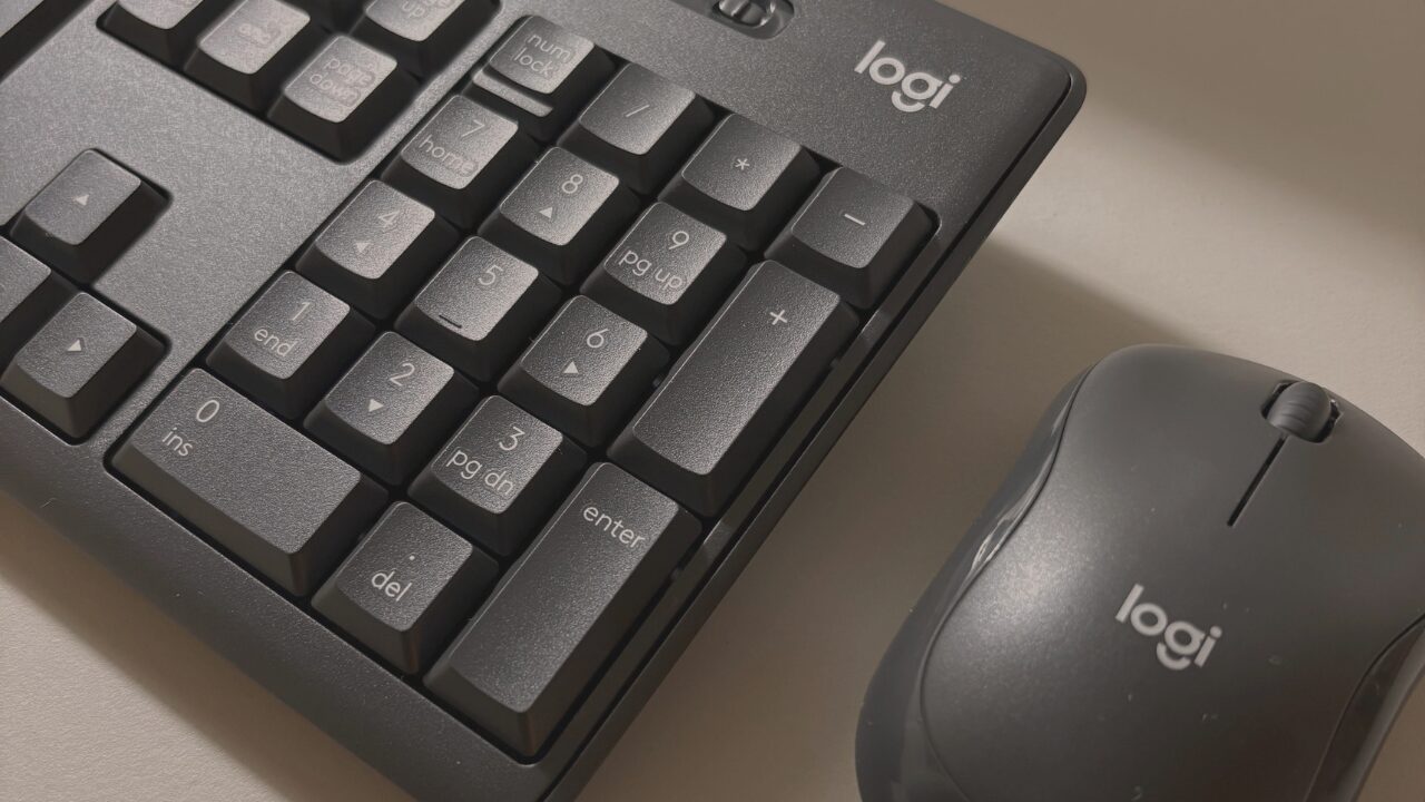 「オフィス用にちょうどいい」キーボード+マウス。ロジクールMK295